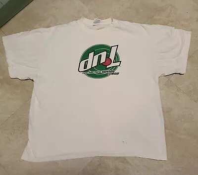 Vintage 90s 00s 7 Up Turn Your Thirst Upside Down Promo T Shirt Mens Size XL • $15.92
