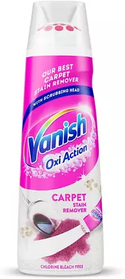 Vanish Gold Oxi Action Carpet Stain Remover 195ml Carpet Serum With Scrubbing • £4.88