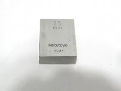 Mitutoyo 25mm Gage Block • $23.95