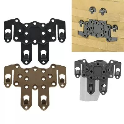 Tactical  Holster MOLLE Ambidextrous Speed Clip Platform Rail Mount • $9.38