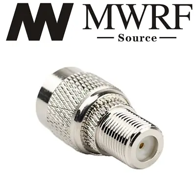 TNC Male To F Female RF Coaxial Adapter; Fast Shipping; US Seller • $5.99