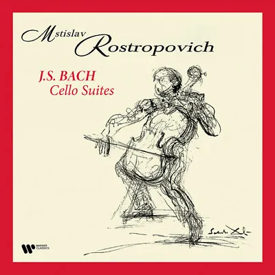 Mstislav Rostropovic - Bach: The Cello Suites [New Vinyl LP] • $39.58