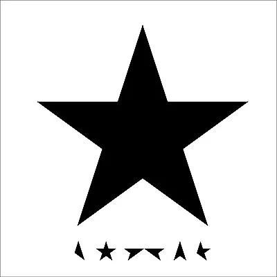 David Bowie Blackstar Vinyl Decal Bumper Sticker Ziggy Stardust Aladdin  • £3.61