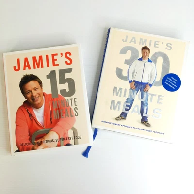 $24.90 • Buy 2 X Jamie Oliver - Jamie's 15 / 30 Minute Meals - Recipes Cookbook - Hardcover