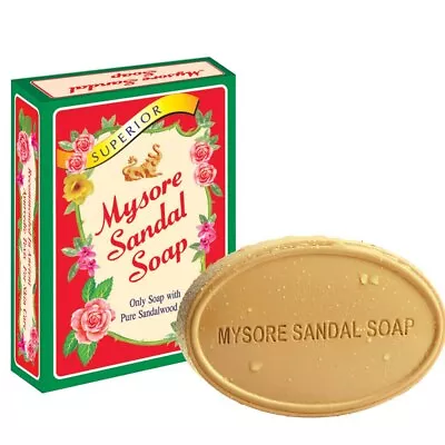 Sandalwood Soap Mysore Classix 75g Bar Skin Face Body Natural Sandal Oil • £99.99