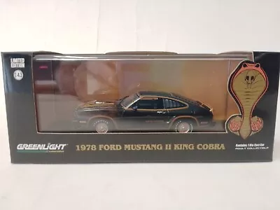 Greenlight Ford MUSTANG II King Cobra 1978 1/43 86320 • $31.97