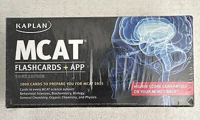 Kaplan MCAT Flashcards + App (Kaplan Test Prep) • $11.99