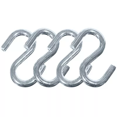 S-Hooks 1/8 1/4 9/32 5/16 3/8 Inch  Various Pack Sizes Available - Golberg • $7.29