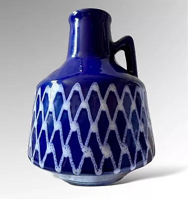 Vintage Ilkra Keramik 2007/20 West German Fat Lava Pottery Vase MCM • £35