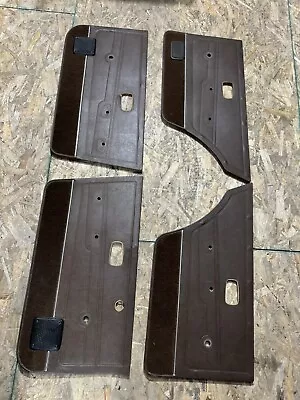 VW Mk1 Rabbit  Jetta 4d Set Brown  Left & Right Door Card Panel • $285