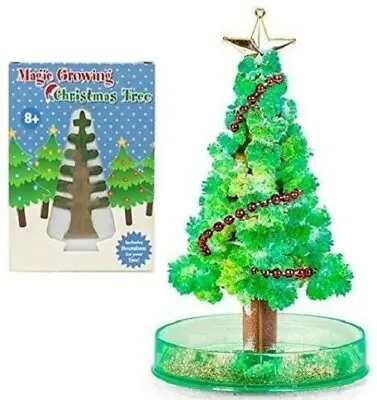 £2.99 • Buy Magic Growing Christmas Tree XMAS Window Table Decoration Kid Toy Craft Create