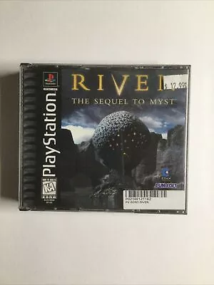 Riven The Sequel To Myst Sony PlayStation 1 Video Game CIB Tested Works Sunsoft • $14.99