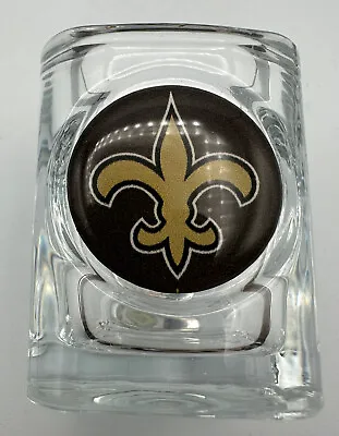 $9.31 • Buy New Orleans SAINTS Emblem  Shot Glass Official License NFL