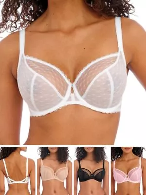 Freya Signature Bra Plunge Underwired Non Padded Gated Back Bras Lingerie • £22.40