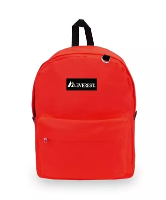 Everest Classic Backpack One Size Red • $19.99