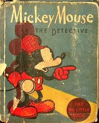 Mickey Mouse The Detective #1139A GD 1934 • $31