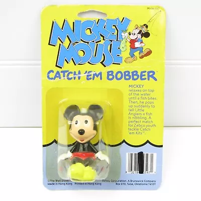 Mickey Mouse Catch'em Bobber - Vintage Disney Zebco Fishing • $10