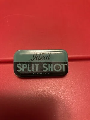 Vintage Ideal Split Shot Tin No. 7 Split Shot Fishing • $7.95
