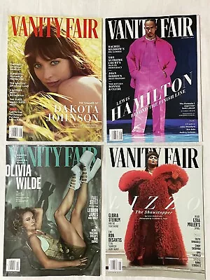 VANITY FAIR MAGAZINE 2022 Lot Of 4 Issues - July/Aug Sept Oct & Nov 2022 Lizzo • $12