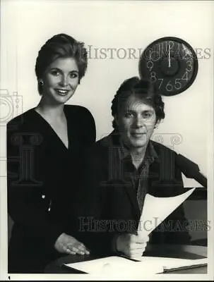 1988 Press Photo Wendy Kilbourne Gary Cole On  Midnight Caller  - Pip08880 • £15.43