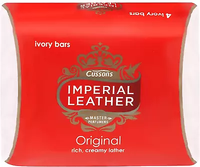 32 Bars Imperial Leather Bar Soap Original Classic Cleansing Bar Multipack 4x8 • £37.44