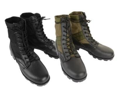 £57.95 • Buy US GI Vietnam Jungle Boots - Rothco Military Army Leather Canvas Footwear