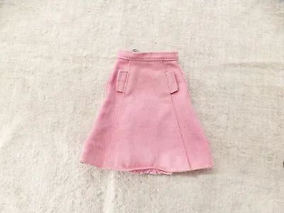 Vintage Tammy Doll Pink Denim Style Skirt - No Label- TLC • £6