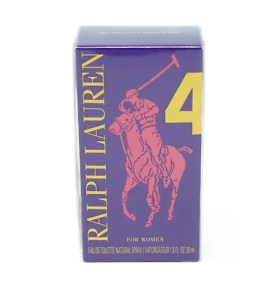 Ralph Lauren The Big Pony Collection #4 Purple Eau De Toilette 30ml • £39.63