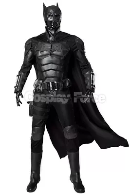 2022 Movie Bruce Wayne Cosplay Costume Men Halloween Outfit Mp005767 • $380.90