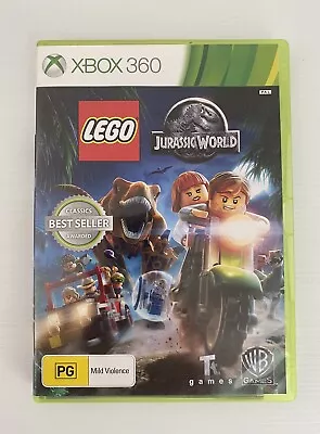 Lego Jurassic World Microsoft Xbox 360 Compete Game With Manual PAL Free Post • $10