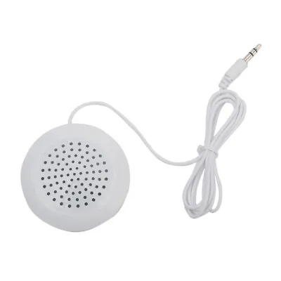 Portable 3.5mm Pillow Speaker For MP3 MP4 CD Player IPod Phone White • $4.86