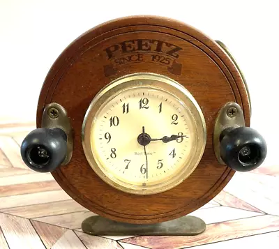 Peetz Screaming Fishing Reel Alarm Clock Vintage Not Working For Parts • $20