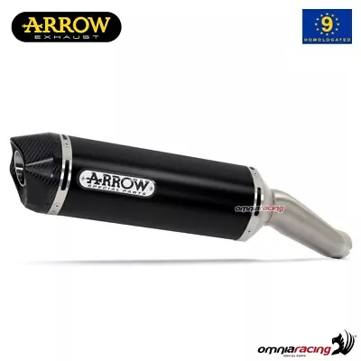 Arrow Exhaust Race-Tech Dark Aluminum Approved For Kawasaki Z750R 2011-2014 • $511