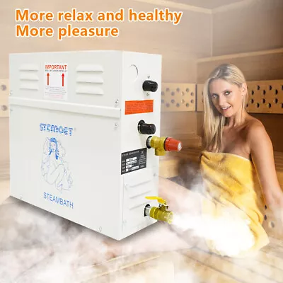 9KW Steam Generator ST-135M Sauna Room Bath Home SPA Steam Shower Generator • $220.52