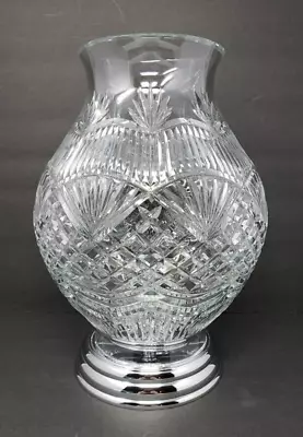 Waterford Crystal America The Beautiful Fruited Plain Hurricane Made In Ireland • $599.99