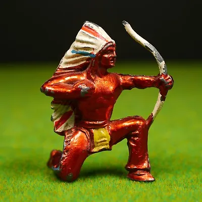 John Hill Co Indian With Bow - Wonderful Vintage Lead Figures • £7.99