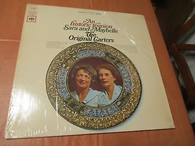 THE ORIGINAL CARTERS-Sara & Maybelle/An Historic Reunion/Columbia LP/VG+/1966 • $9.50