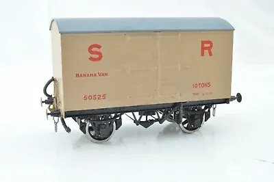 7mm Finescale O Gauge - Southern Railway 10 Ton Banana Van No. 50525 • $86.29