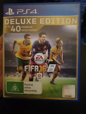 EA Sports: FIFA 16 Deluxe Edition- PS4  G • $12