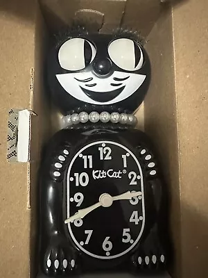 BLACK LADY KIT CAT CLOCK 15.5   USA MADE Official Kit-Cat Klock • $40