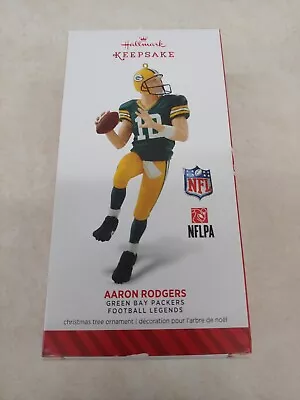 2014 Aaron Rodgers Green Bay Packers Hallmark Keepsake 2014 Ornament EXC COND • $29.99