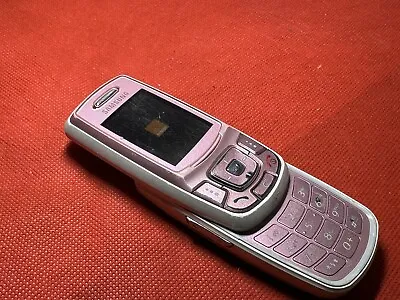 Samsung E370 - Pink  White  ( Unlocked ) Mobile Phone • £30.23