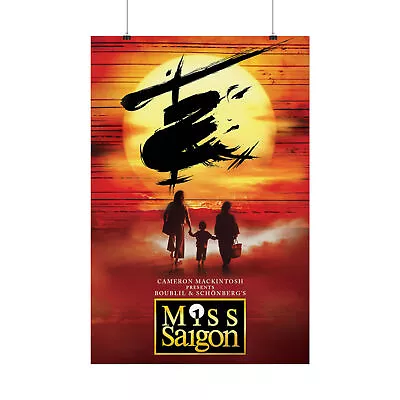 Miss Saigon Original Tour Satin Posters (210gsm) • $15.99