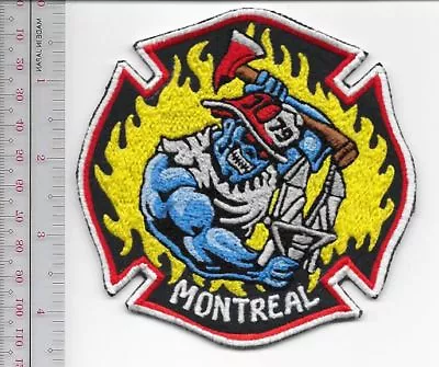 Montreal Fire Department Hampstead Station Caserne 79 Service D'Incendie Quebec  • $10.99