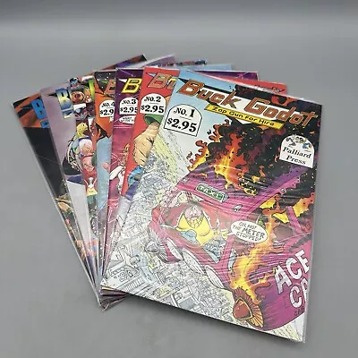 Buck Godot Zap Gun For Hire Comics Palliard Press #1-5 #7-8 | Lot Of 7 • $19.95