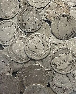 Barber Quarters - 90% Silver - Full Readable Dates - Choose How Many! • $7.45