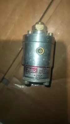 Mallory/MSD 4207 Fuel Press Regulator 4-12psi Adj 3/8  NPT In/Out • $150