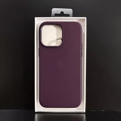 For IPhone 14 13 12 15 Pro Max Plus Luxury Leahter Case Cover With MagSafe • £16.79