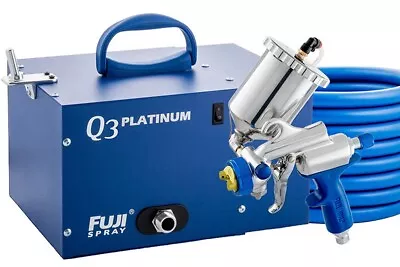 £858.53 • Buy Fuji GXPC-2893 Mini-Mite 3 Stage Turbine PLATINUM Quiet HVLP Paint Spray System