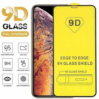 +Up To 50% Off Promotion Iphone Screen Protector Full Coverage 9D Tempered Glass • $2.99